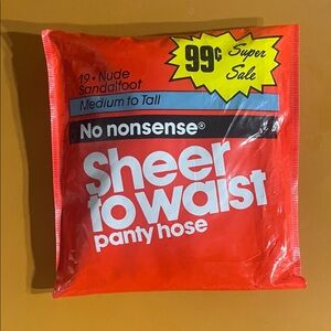 Vintage No Nonsense Sheer to Waist pantyhose